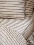 Piglet in Bed Kemptown Stripe Linen Fitted Sheet