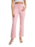 Good American Kick Flare Jeans, Flamingo003