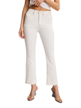 Good American Kick Flare Jeans, Cloud White001
