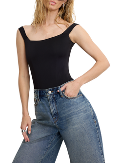 Good American Sculpting Corset Top, Black - view 2, Black001