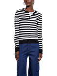 SISLEY Striped Cardigan, Multi