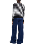 SISLEY Striped Cardigan, Multi