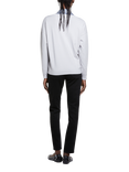 SISLEY Boat Neck Jumper, Grey