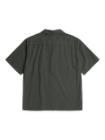 Norse Projects Carsten Short Sleeve Shirt, Black Olive