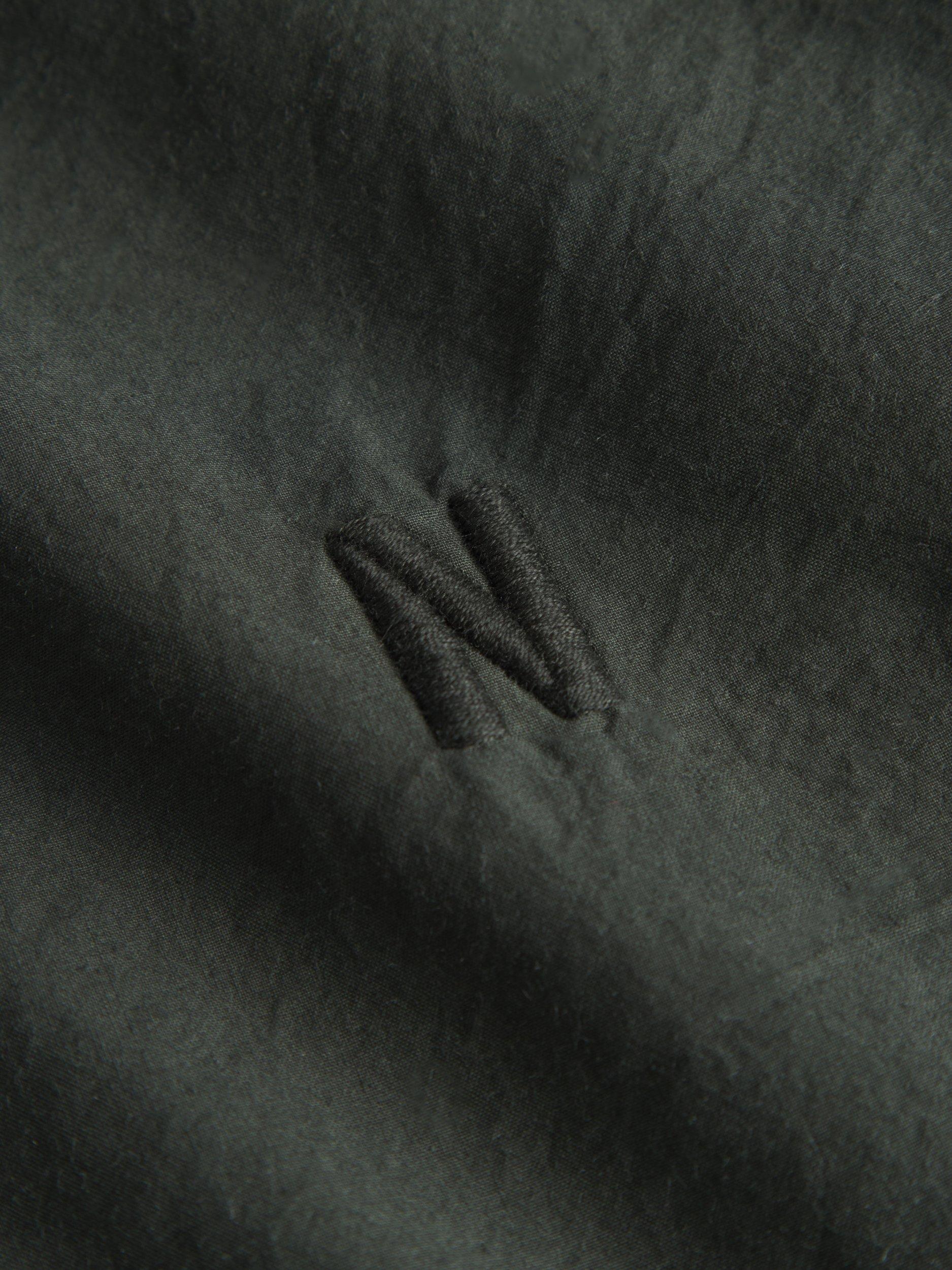 Product image 4 of 4, which shows Norse Projects Carsten Short Sleeve Shirt, Black Olive, S