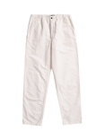 Norse Projects Ezra Relaxed Fit Cotton Linen Trousers, Kit White