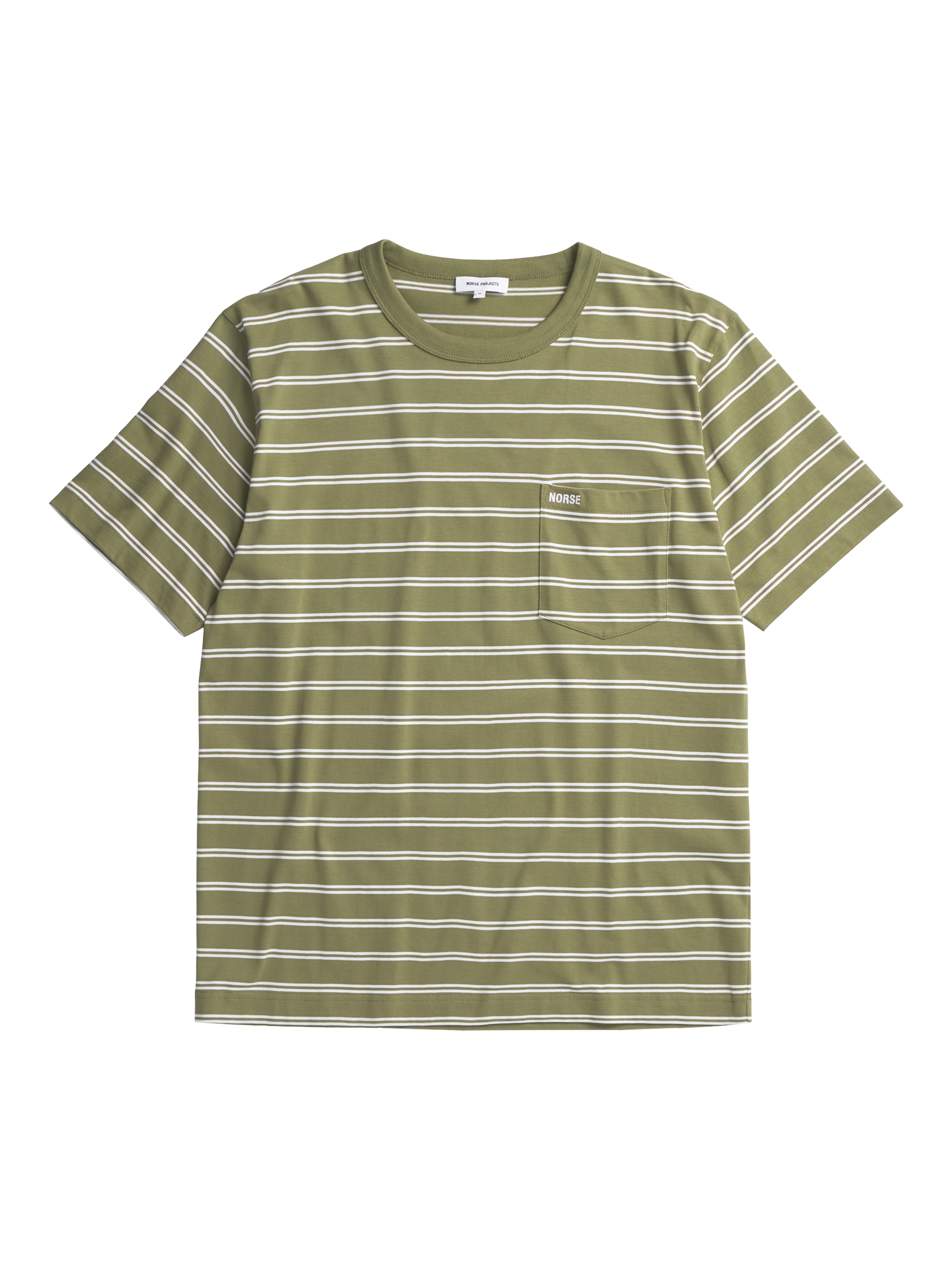 Tシャツ・カットソー Norse Projects Holger Organic Sailor Stripe Pocket T-Shirt Holger Organic Sailor Stripe Pocket T-Shirt