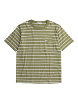 Norse Projects Holger Sailor Stripe T-Shirt, Blood Orange