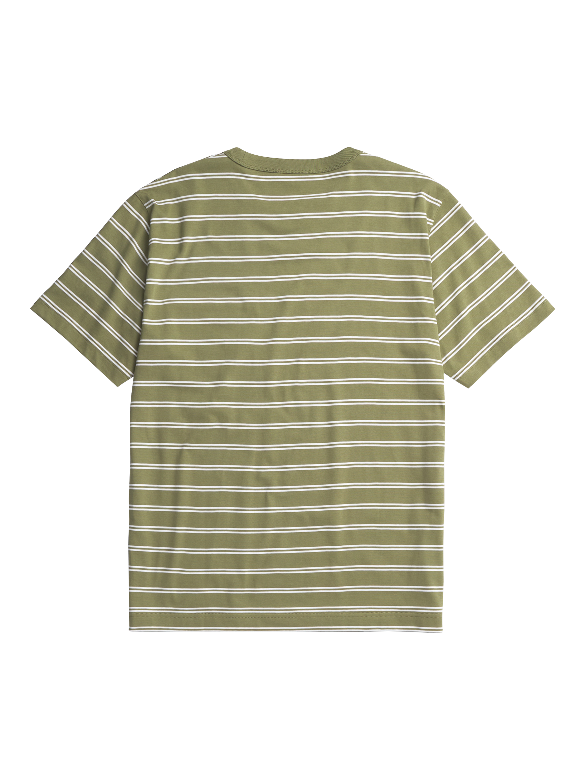 Norse Projects Holger Sailor Stripe T-Shirt, Moss Green