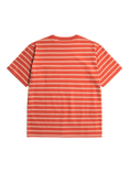 Norse Projects Holger Sailor Stripe T-Shirt, Blood Orange