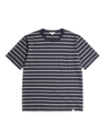 Norse Projects Holger Sailor Stripe T-Shirt, Dark Navy