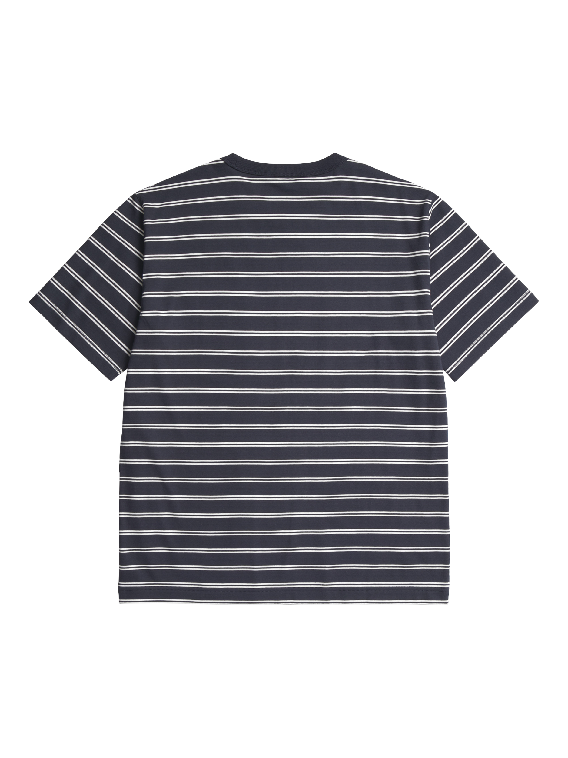 Product image 2 of 3, which shows Norse Projects Holger Sailor Stripe T-Shirt, Dark Navy, S