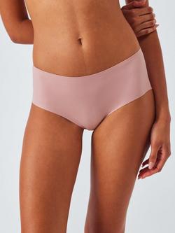 John Lewis No VPL Shorty Knickers, Pack of 3 - view 2, Neutral Mix