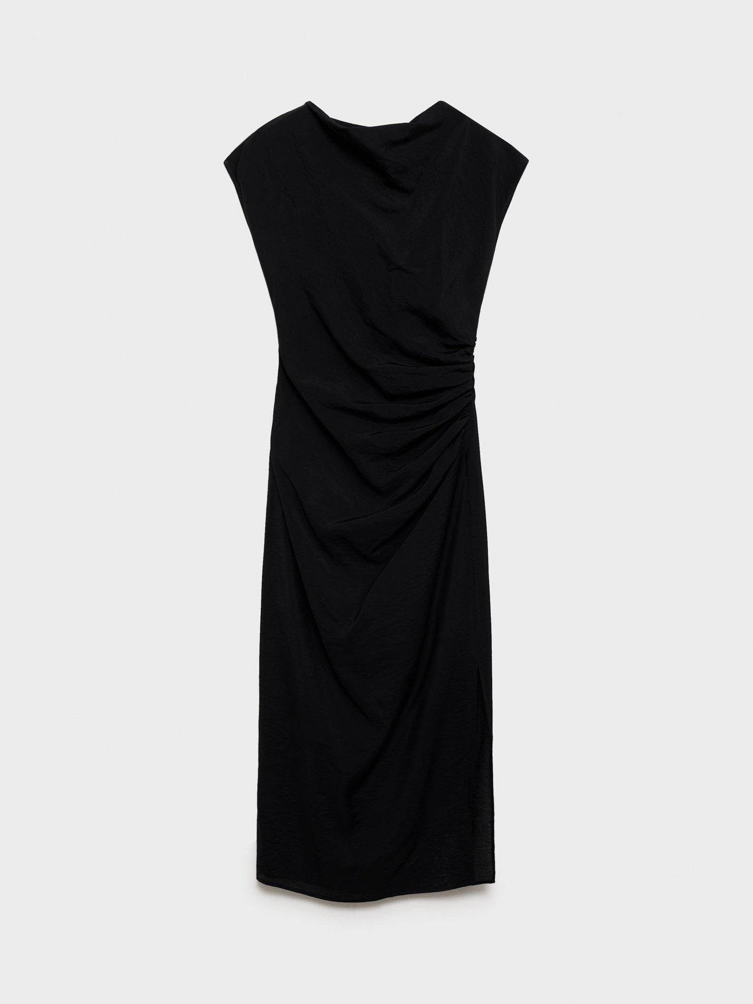 Product image 3 of 11, which shows Mango Kelly Dress, Black, 10