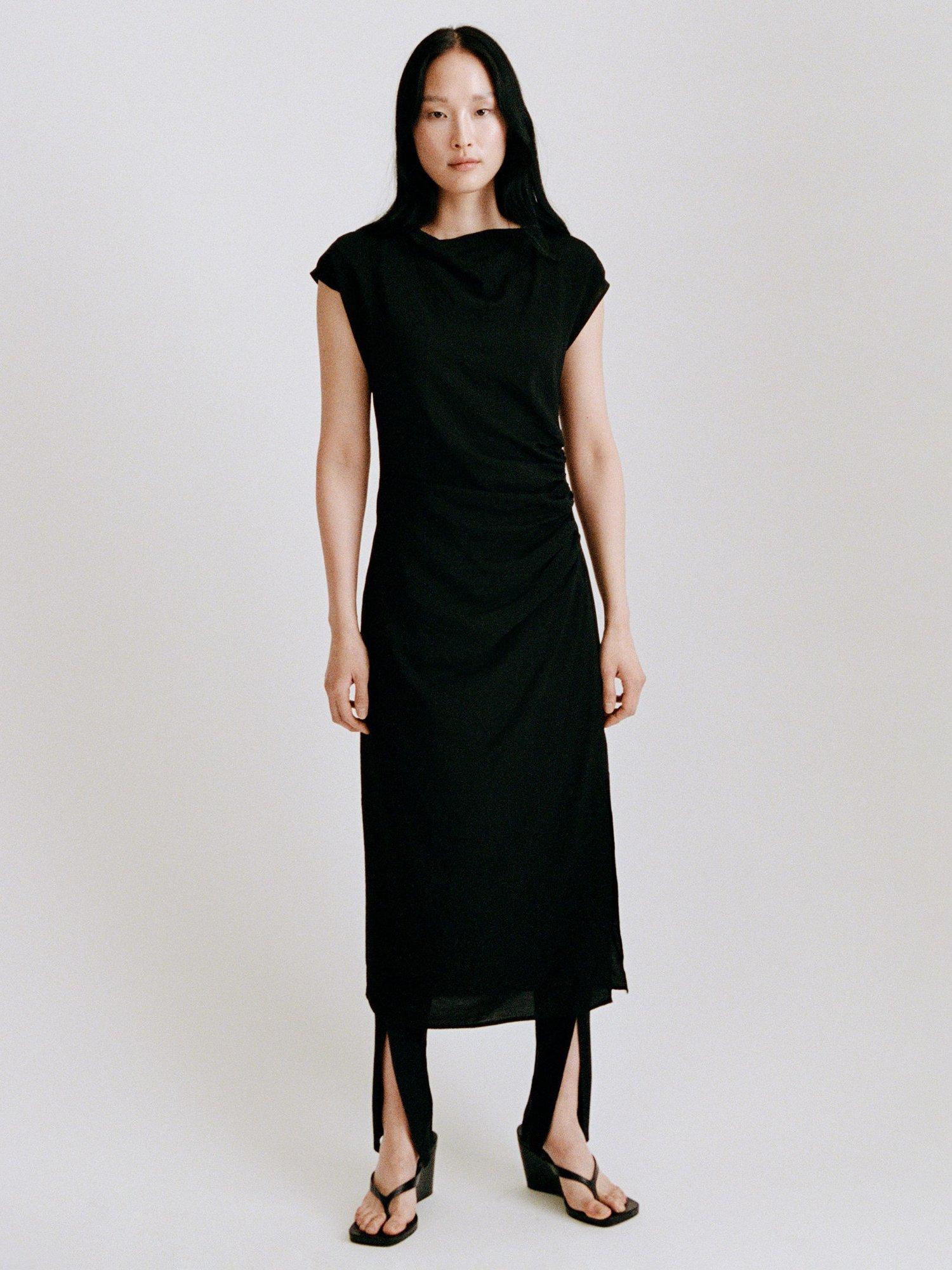 Product image 10 of 11, which shows Mango Kelly Dress, Black, 10