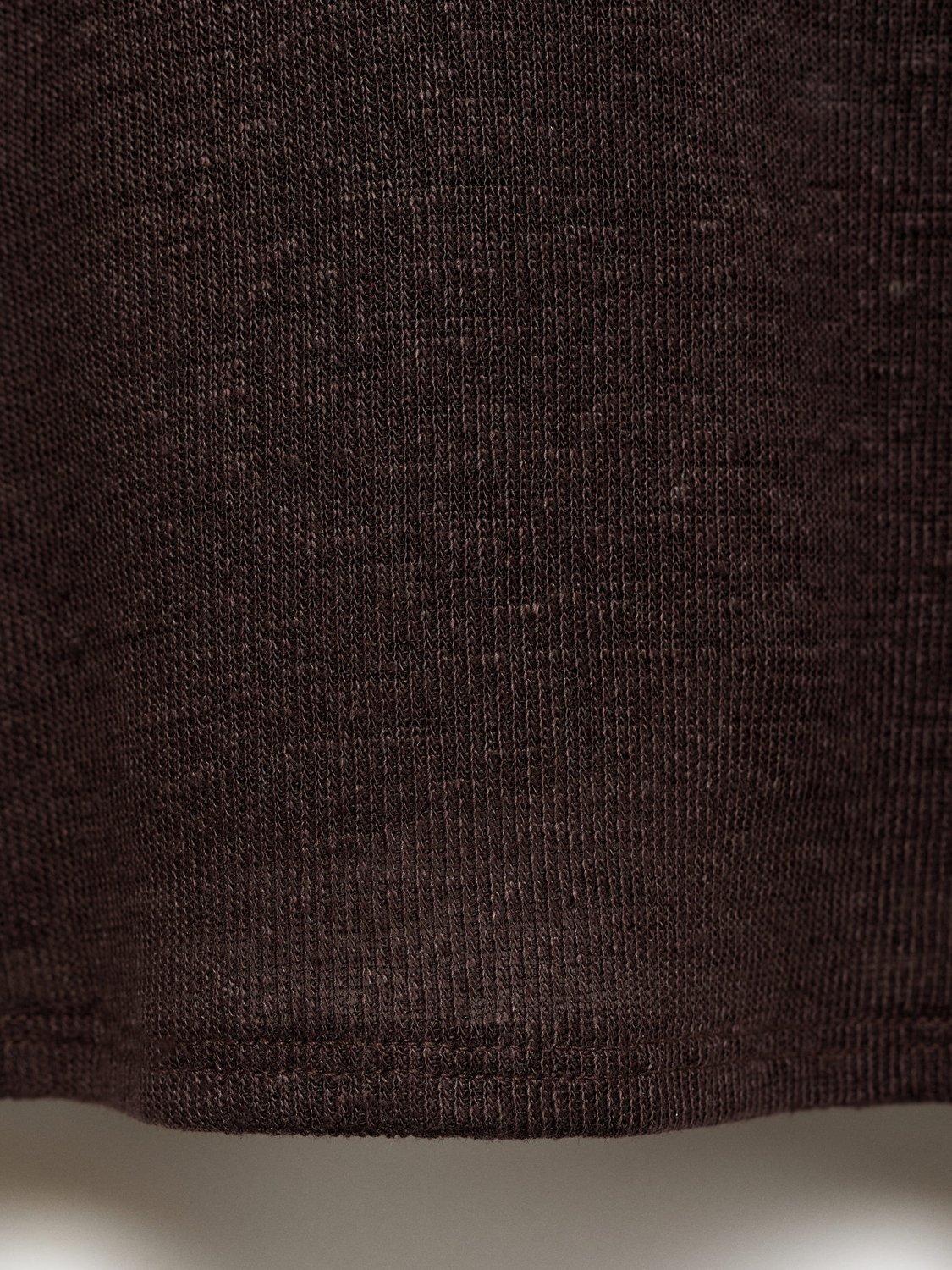 Product image 5 of 7, which shows Mango Lini Sleeveless Top, Brown, XS