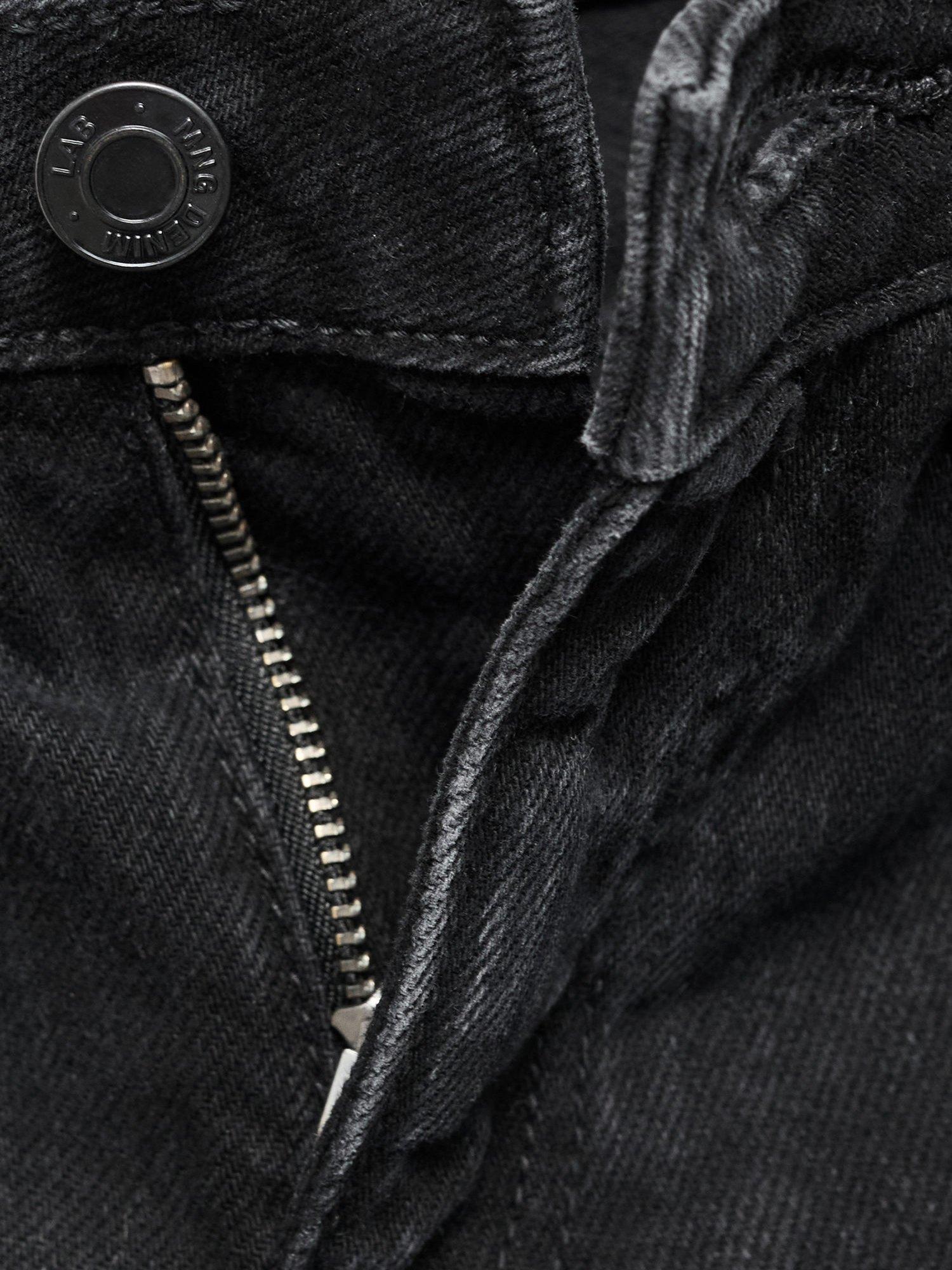 Product image 4 of 4, which shows Mango Kids' Martin Cotton Denim Bermuda Shorts, Open Grey, 6 years