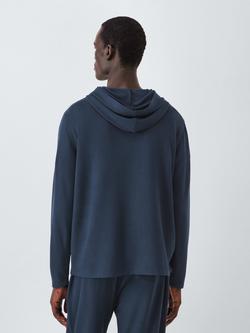 John Lewis Cosy Hoodie - view 2, Navy