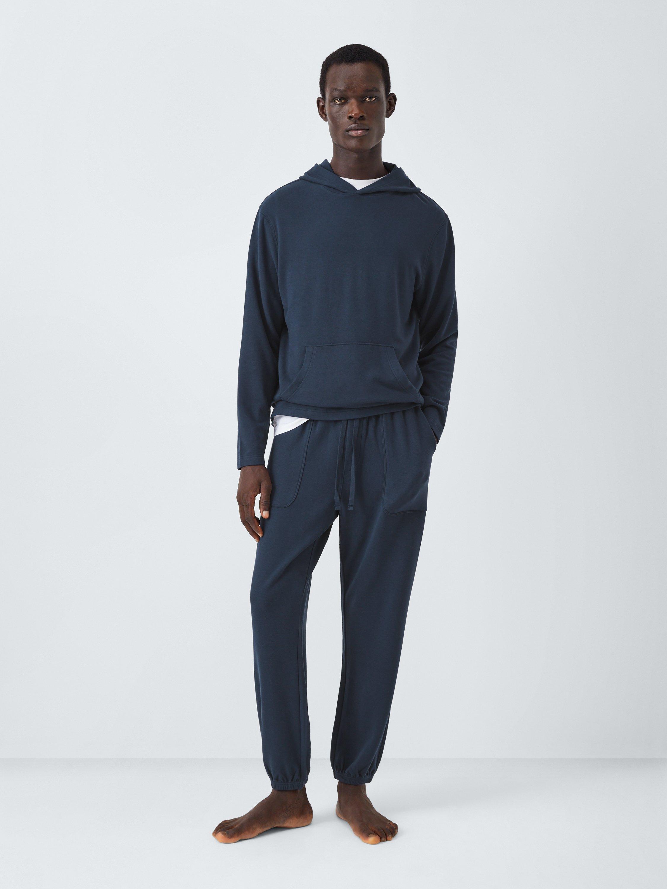 Product image 3 of 5, which shows John Lewis Cosy Hoodie, Navy, S