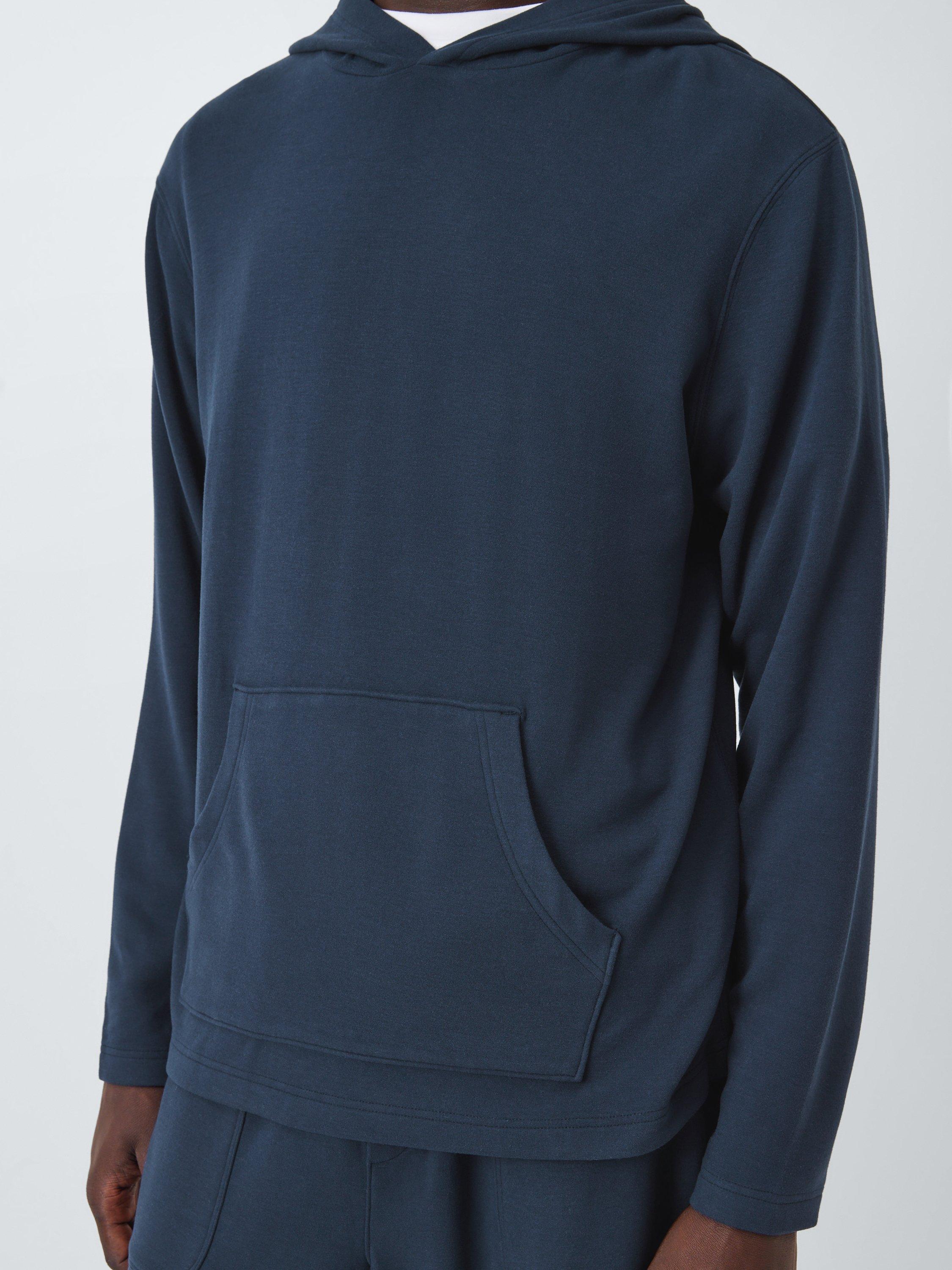 Product image 5 of 5, which shows John Lewis Cosy Hoodie, Navy, S
