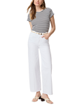PAIGE Sasha High Waist Jeans, White