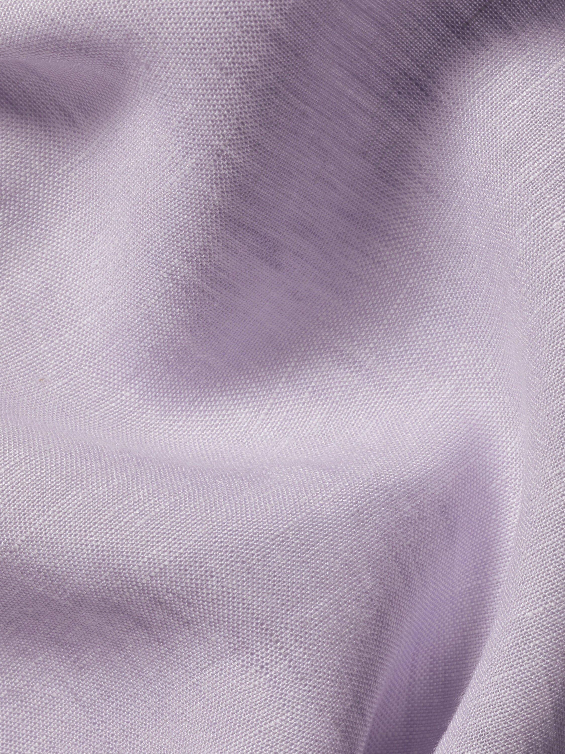 Product image 6 of 6, which shows Charles Tyrwhitt Linen Slim Fit Shirt, Lilac Purple, S