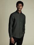 Charles Tyrwhitt Cotton Extra Slim Fit Button-Down Collar Shirt, Sage Green