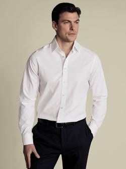 Charles Tyrwhitt Cotton Super Slim Fit Poplin Weave Shirt, White
