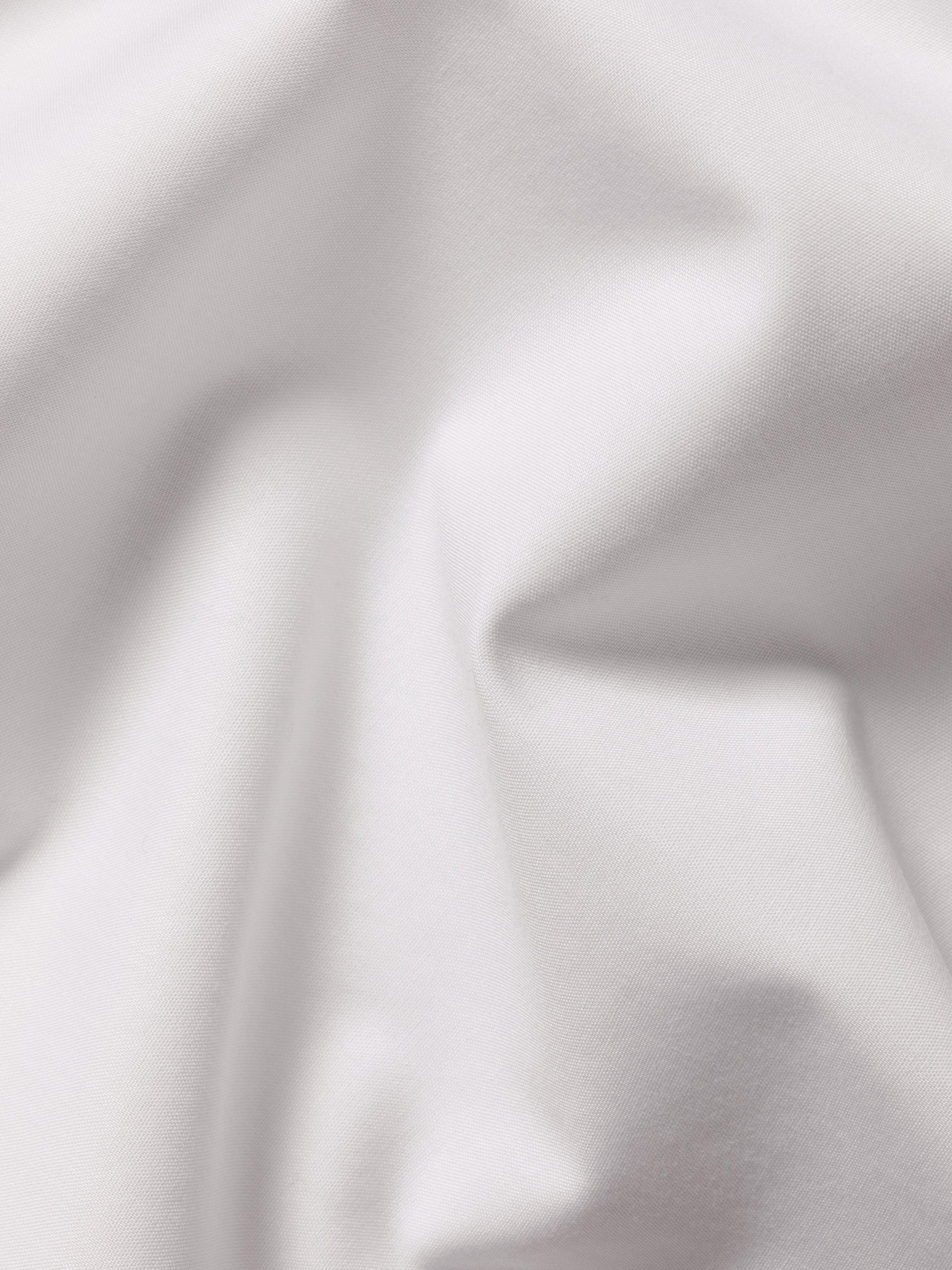 Product image 6 of 6, which shows Charles Tyrwhitt Cotton Super Slim Fit Poplin Weave Shirt, White, 14.5/33