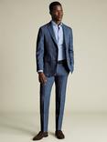Charles Tyrwhitt Check Wool Suit Trousers