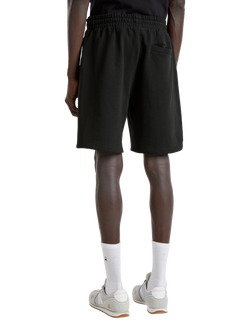 Benetton Fleece Shorts, Black - view 2, Black