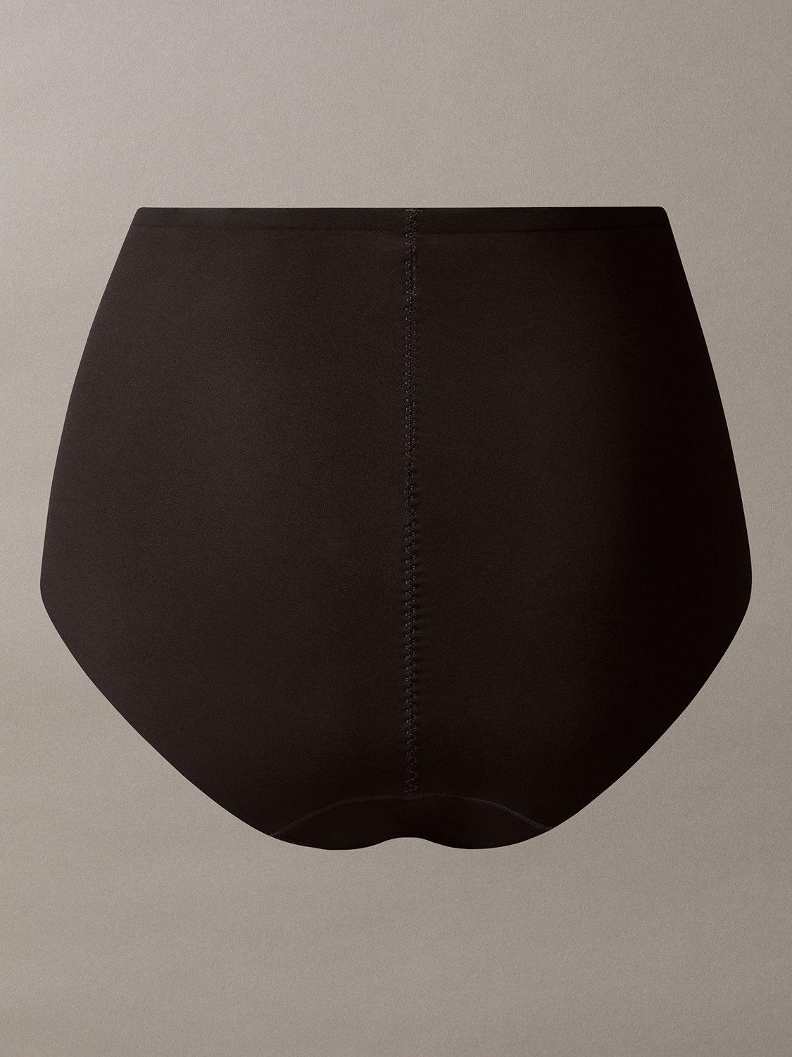 Product image 8 of 8, which shows Calvin Klein Stay-Put Stretch High Waist Shapewear Knickers, Black, XS