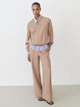 Mango Tuesday Bomber Jacket, Medium Brown