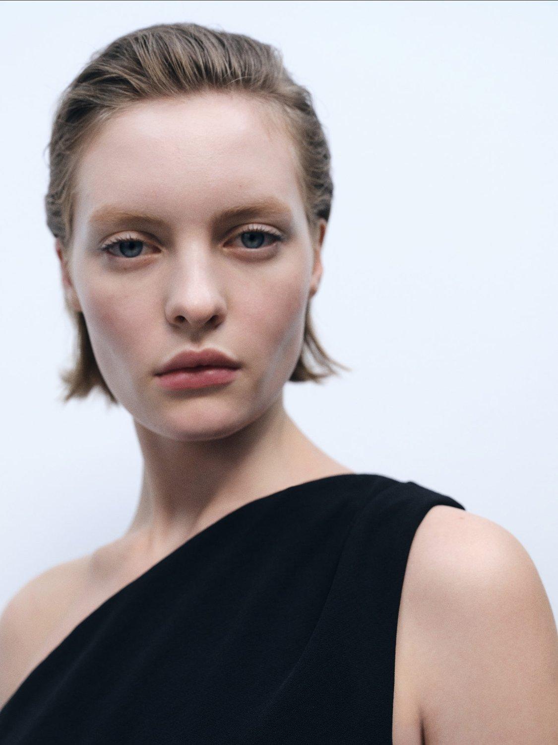 Product image 6 of 9, which shows Mango Yeah Asymmetric Jumpsuit, Black, 5XL