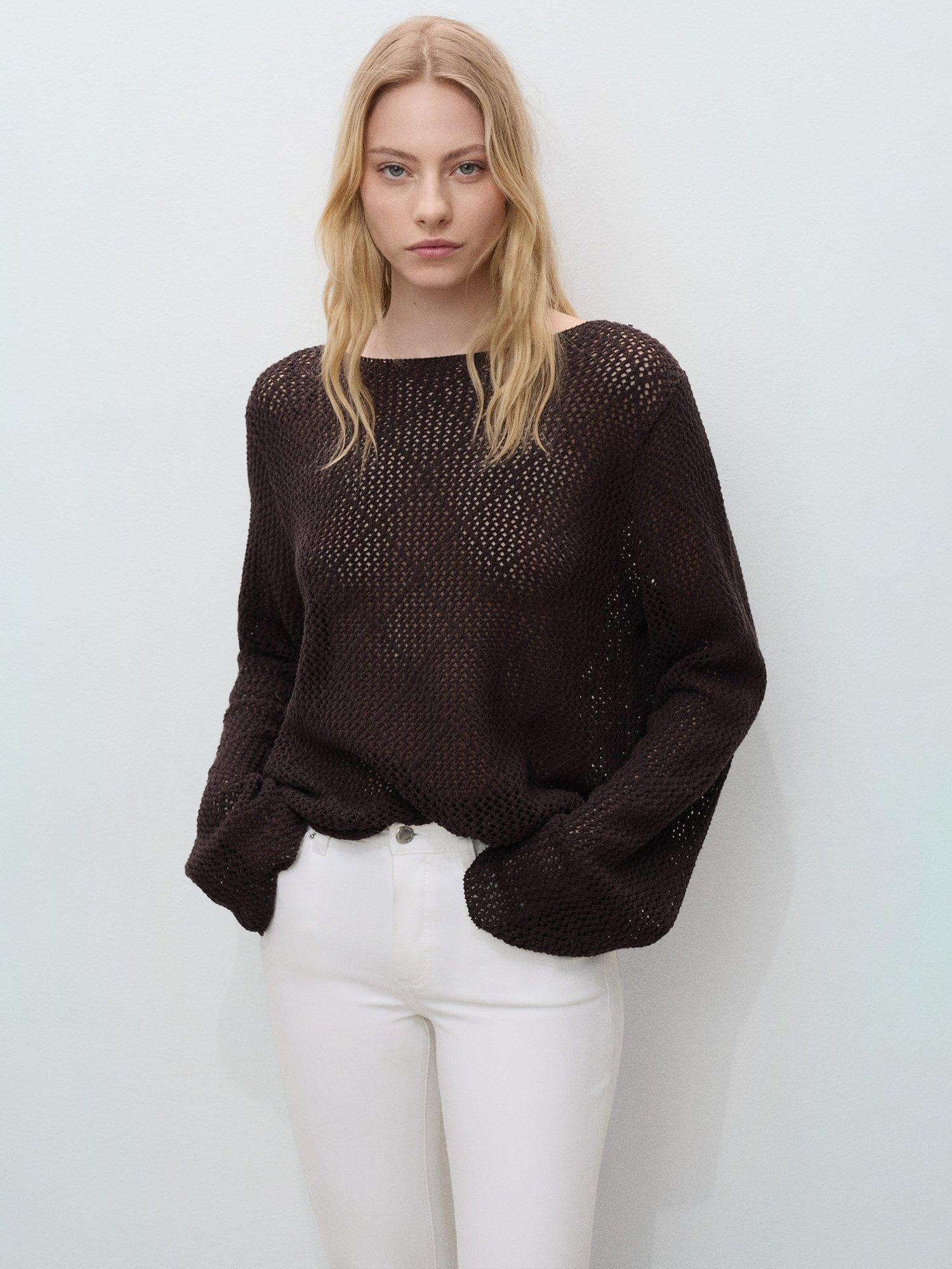 Product image 6 of 9, which shows Mango Newisa Mid Rise Skinny Jeans, White, 4