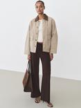 Mango Rira Jumper, Light Beige
