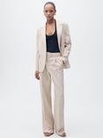 Mango Lou Wide Leg Tailored Trousers