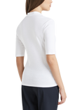 Benetton Slim Fit V-Neck T-Shirt, Optical White