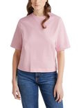 Benetton Boxy Fit T-Shirt, Pink