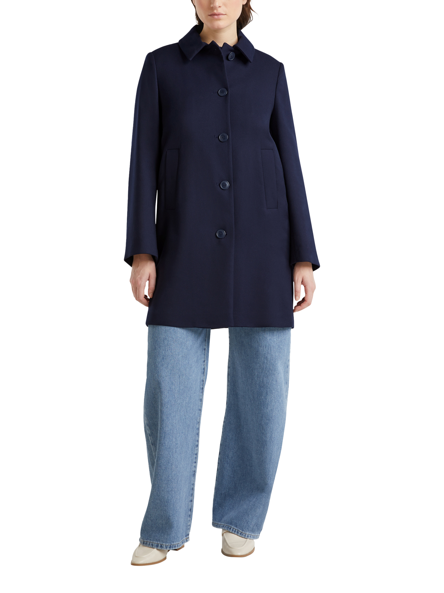 Benetton Tailored Longline Coat