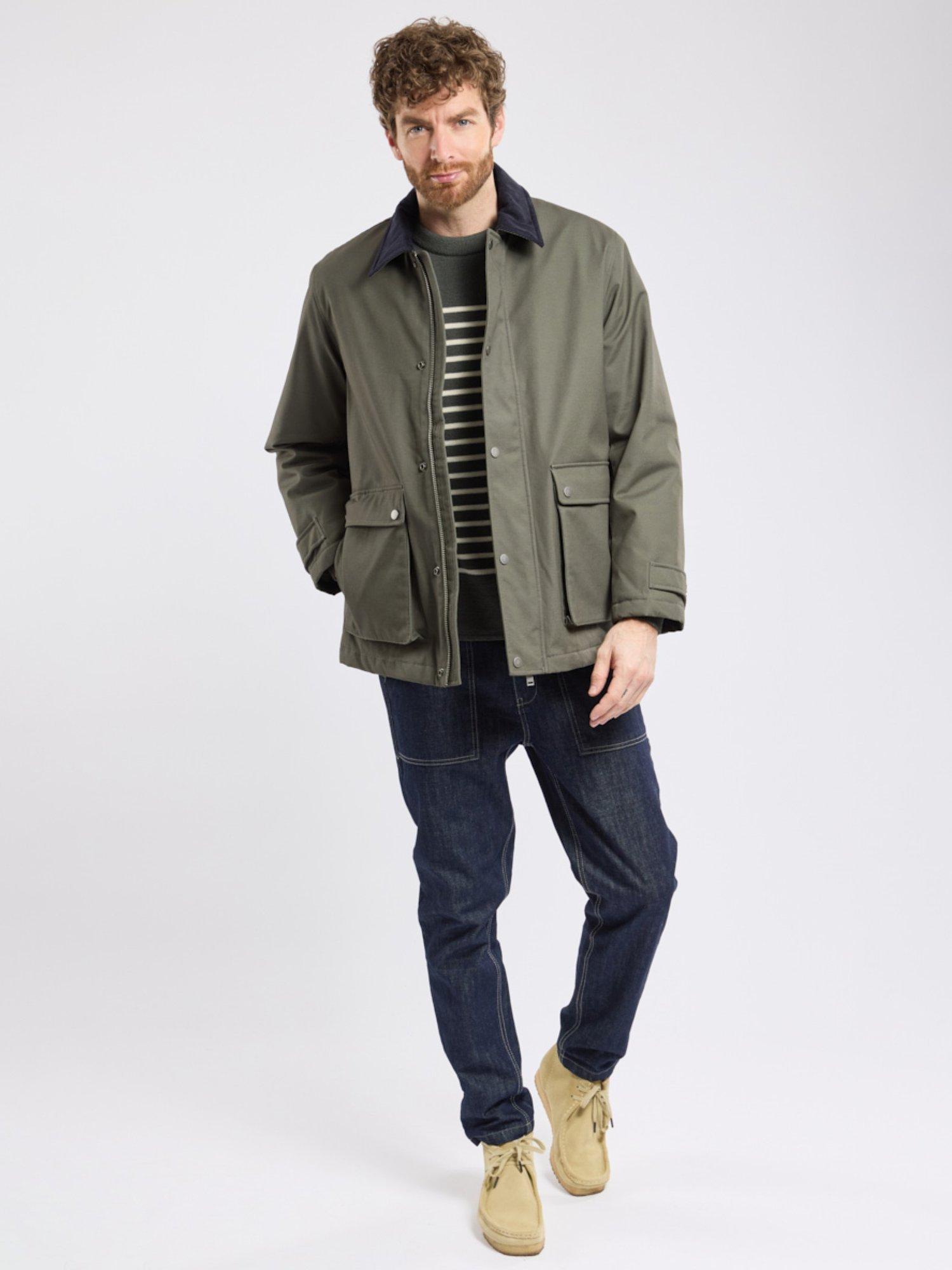 Product image 8 of 8, which shows Armor Lux Quilted Fisherman Jacket, Chiméra, L