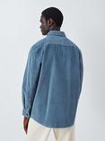 Armor Lux Cotton Regular Fit Gabardine Overshirt, Bluefin