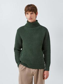 Armor Lux Wool Blend Funnel Neck Jumper, Chiméra Chiné, Chiméra Chiné
