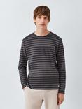 Armor Lux Cotton Regular Fit Long Sleeve Breton Stripe T-Shirt, Chiméra