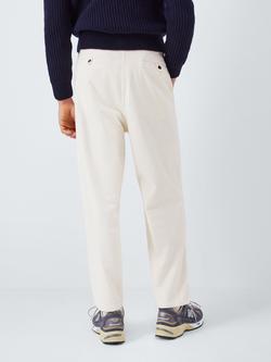 Armor Lux Velvet Fatigue Trousers, Milk - view 2, Milk
