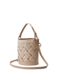 Moda in Pelle Trelly Leather Bucket Bag