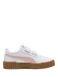 PUMA Kids' Carina 3.0 Lace Up Trainers, Mauve Mist