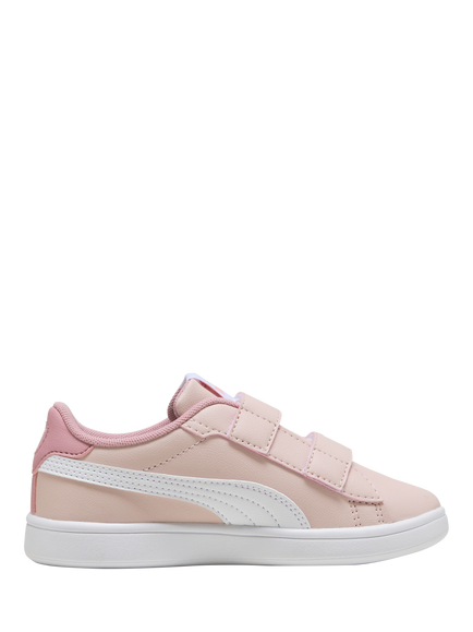 PUMA Kids' 3.0 Glitz Padded Trainers, Mauve/White, Mauve/White