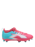 PUMA Kids' ULTRA 6 Lace Up Football Boots, Hero Blue