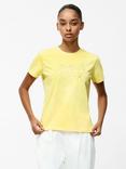 French Connection Joie De Vivre T-Shirt, Butter Yellow